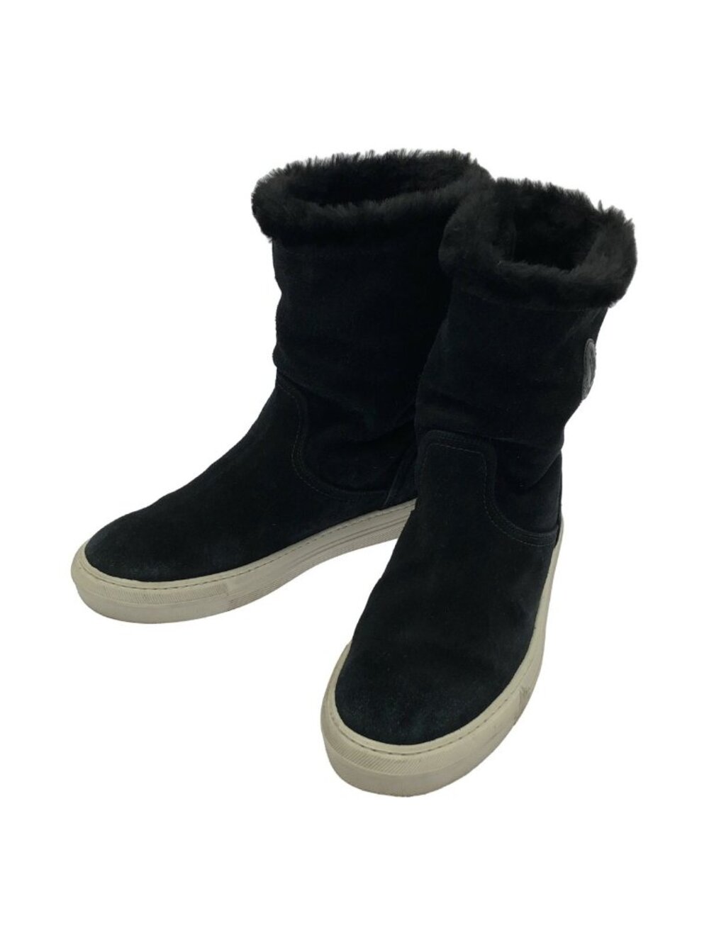 Moncler Arabelle Stivale Shearling Boots E2 9 Black